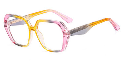 Modni ženski četvrtasti okviri za naočale Vintage prevelike naočale protiv plave svjetlosti Ženske prozirne optičke naočale za naočale