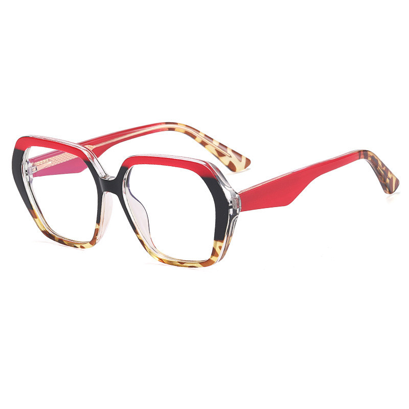 Modni ženski četvrtasti okviri za naočale Vintage prevelike naočale protiv plave svjetlosti Ženske prozirne optičke naočale za naočale