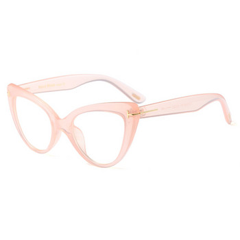 Котешко око Очила Рамка за очила Дамски компютърни рецепти Оптични за дамски ретро очила Прозрачни лещи Рамка за очила RS516