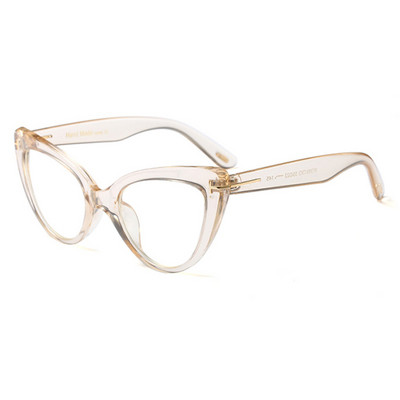 Mačkaste okviri za naočale s okvirom za naočale s računalnim receptom Optički za žene Vintage naočale s prozirnim lećama Okvir za naočale RS516