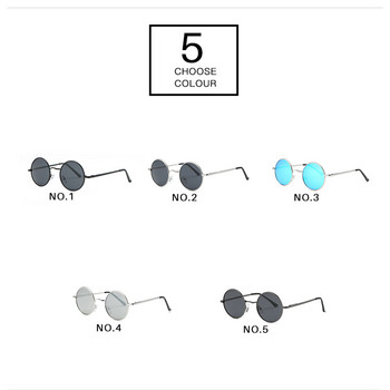 AEVOGUE Поляризирани слънчеви очила за мъже/жени Малка кръгла алуминиева рамка Летен стил Унисекс Слънчеви очила UV400 AE0518