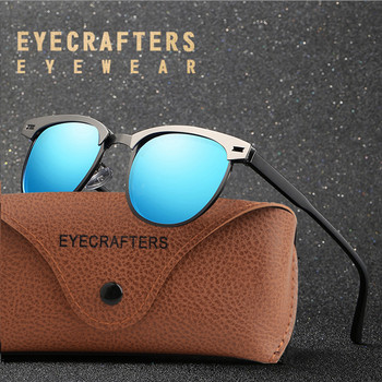 EYECRAFTERS 2020 Ανδρικά γυαλιά ρετρό πολωμένα γυαλιά ηλίου Vintage κράμα μόδας Driving UV400 Mirrored γυαλιά ηλίου Γυαλιά ηλίου HD