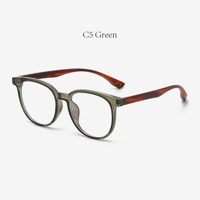mimiyou TR90 ümmargune raam Meeste puidutaoline Grain Anti Blue Light Optilised prillid Naiste prilliraam UV400 Arvutiprillid