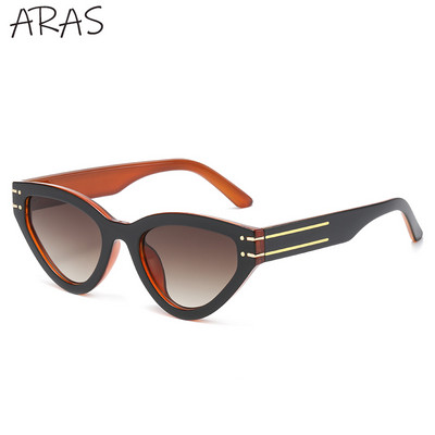 Ochelari de soare vintage cu ochi de pisică pentru femei 2022, la modă nouă, ochelari de soare cu cadru mic, nuanțe de ochelari de soare pentru femei, de designer de marcă retro, ochelari de ochi cateye pentru bărbați