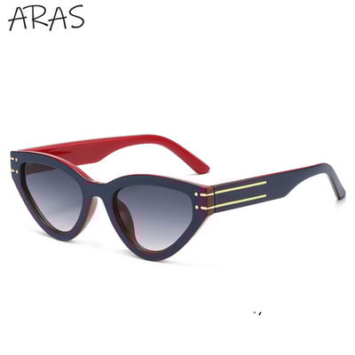 Ochelari de soare vintage cu ochi de pisică pentru femei 2022, la modă nouă, ochelari de soare cu cadru mic, nuanțe de ochelari de soare pentru femei, de designer de marcă retro, ochelari de ochi cateye pentru bărbați