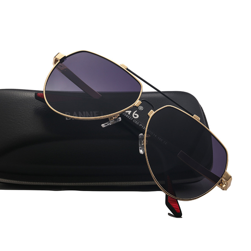 No Broken Memory Frame HD Polarized Fashion Akiniai nuo saulės Moteriški Vyrai Vairuojantys Akiniai nuo saulės Oculos De Sol su originaliu dovanų paketu