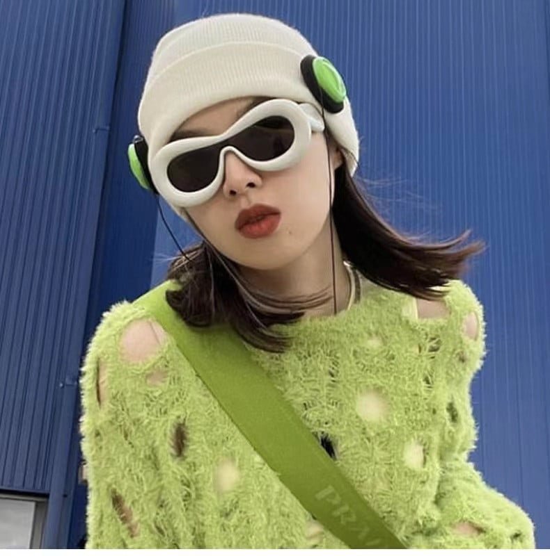 DDDLONG retro modne punk party sunčane naočale žene muške sunčane naočale klasične vintage UV400 vanjske naočale D294