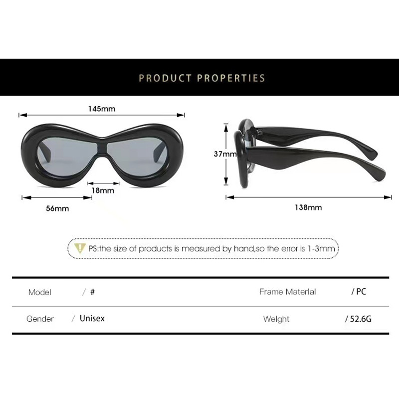 DDDLONG retro modne punk party sunčane naočale žene muške sunčane naočale klasične vintage UV400 vanjske naočale D294