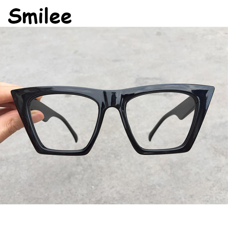 Be objektyvo Cat Eye Frames Mados dizaineris Juoda Mėlyna Trumparegystė Nerd Akinių rėmeliai Moteriški Akinių Rėmeliai Optiniai katės akių akiniai