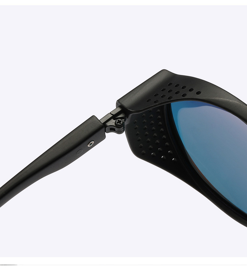 KEITHION Steampunk поляризирани винтидж ретро кръгли слънчеви очила за мъже, жени, хипи стил UV400 слънчеви очила