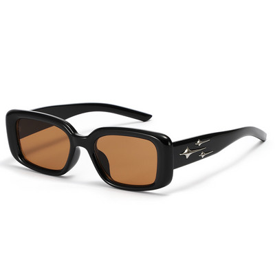 DDDLONG Ρετρό μόδας τετράγωνα γυαλιά ηλίου Γυναικεία Ανδρικά γυαλιά ηλίου Classic Vintage UV400 Outdoor Shades D330