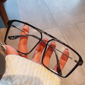 Ретро ултралека рамка за очи TR90 Rxable Миопия Мъже Жени Луксозни рамки за очила Декоративни окуляри с прозрачни лещи