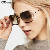 46313 Dizajn brenda Četvrtaste šuplje pruge Luksuzne sunčane naočale Muškarci Žene Modne nijanse UV400 Vintage naočale