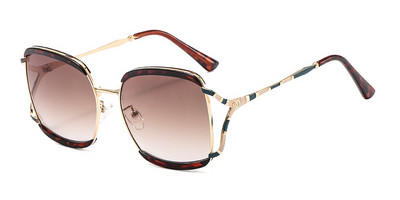 46313 Dizajn brenda Četvrtaste šuplje pruge Luksuzne sunčane naočale Muškarci Žene Modne nijanse UV400 Vintage naočale