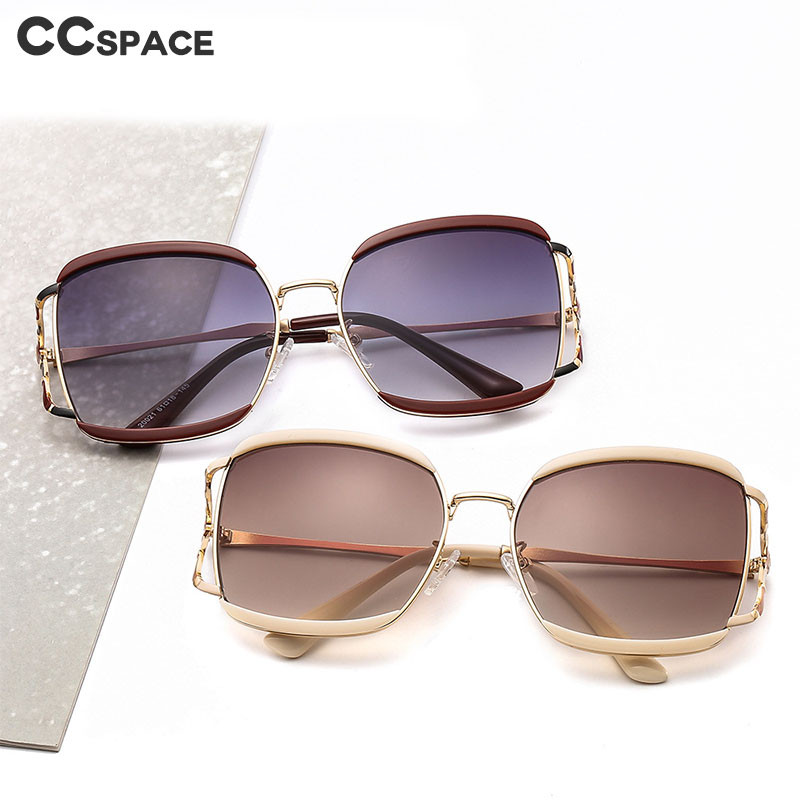 46313 Dizajn brenda Četvrtaste šuplje pruge Luksuzne sunčane naočale Muškarci Žene Modne nijanse UV400 Vintage naočale