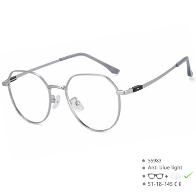 55983 Itin lengvi elastingi optiniai akinių rėmeliai Moterų biuro receptiniai akiniai katės akių moteriški lydinio akiniai