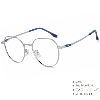 55983 Itin lengvi elastingi optiniai akinių rėmeliai Moterų biuro receptiniai akiniai katės akių moteriški lydinio akiniai