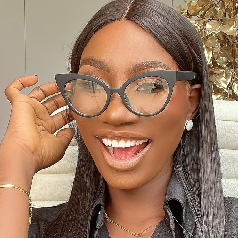 2021. Novi modni leopard mačkasti okvir za naočale Ženske vintage optičke anti-plave naočale Ženske udobne računalne naočale