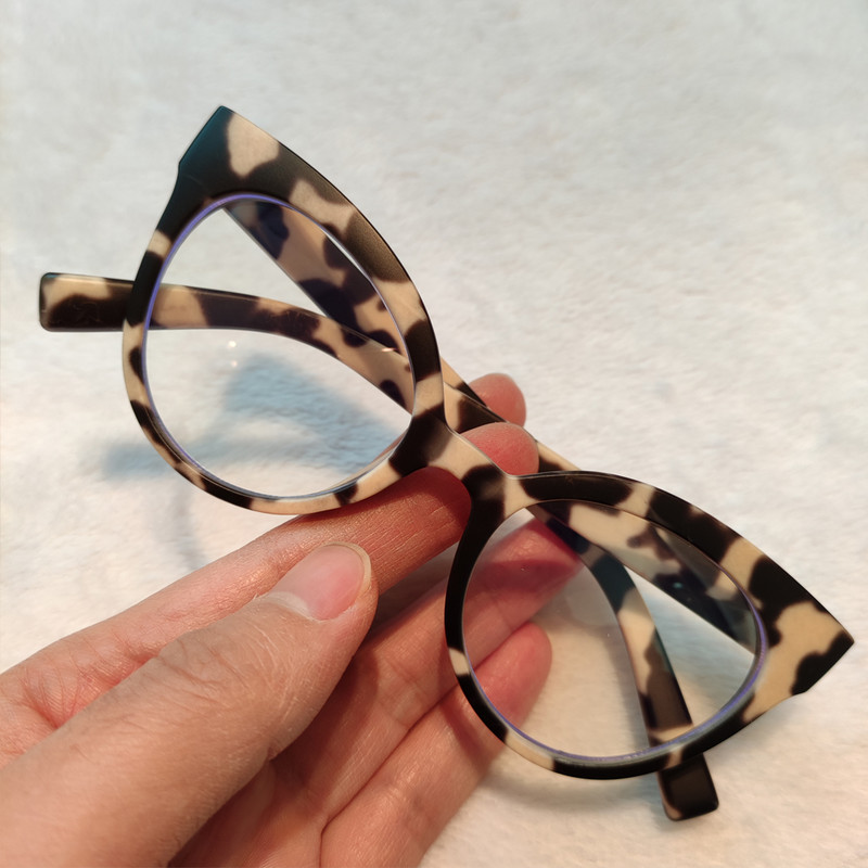 2021. Novi modni leopard mačkasti okvir za naočale Ženske vintage optičke anti-plave naočale Ženske udobne računalne naočale
