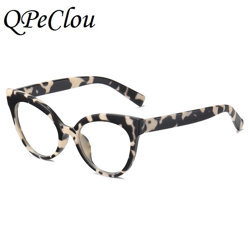 2021. Novi modni leopard mačkasti okvir za naočale Ženske vintage optičke anti-plave naočale Ženske udobne računalne naočale