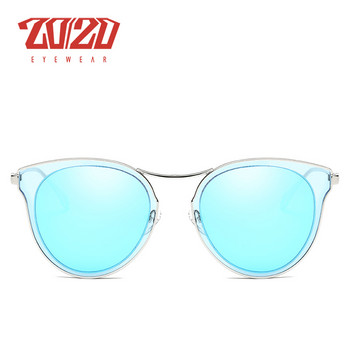 20/20 Fashion Polarized γυαλιά ηλίου Γυναικείο στυλ Γυαλιά ηλίου με μεταλλικό σκελετό Γυαλιά ηλίου Famous Lady Brand Designer Oculos Feminino P0877