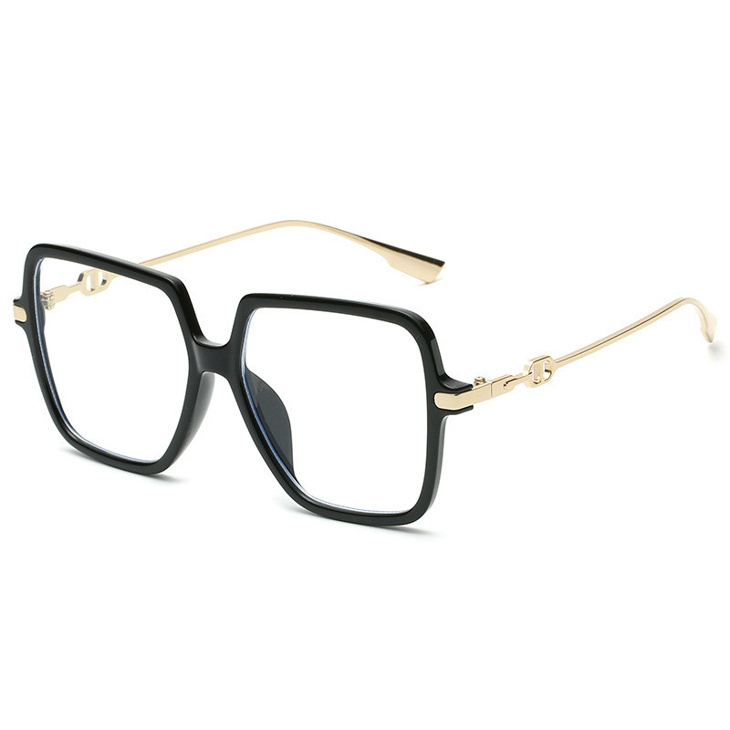 Kvadratne naočale za blokiranje plavog svjetla Ženske retro modne dizajnerice Veleprodajni ženski set od prozirnog stakla Masivni igrači Auto koji trči na otvorenom