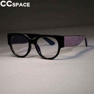 47781 Prabangus prekės ženklas Katės akių akinių rėmeliai Moteriški Bling kojos populiarūs kvadratiniai madingi kompiuterių akiniai dekoratyvinė dovana