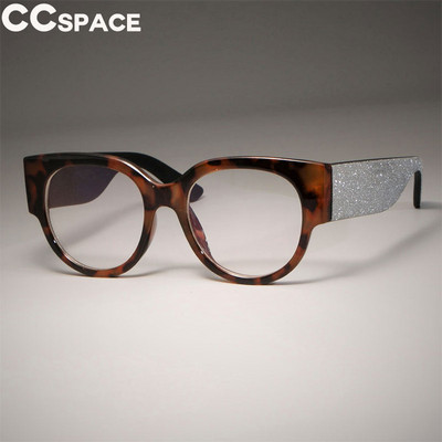 47781 Prabangus prekės ženklas Katės akių akinių rėmeliai Moteriški Bling kojos populiarūs kvadratiniai madingi kompiuterių akiniai dekoratyvinė dovana