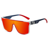 Fox Knight 2022 új divatos polarizált napszemüvegek kültéri, nagy keretben, túlméretezett sportszemüvegek női strand napszemüvegek színes