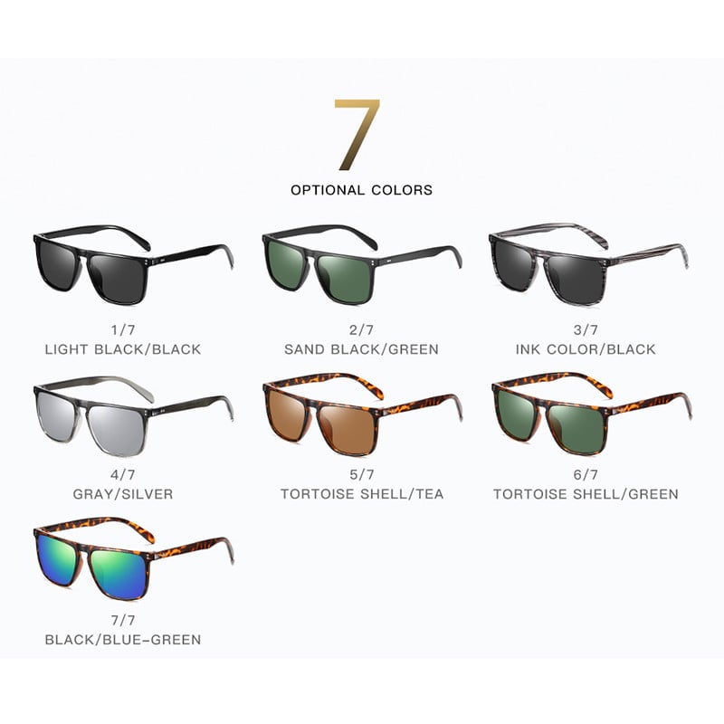 KEITHION Unisex Polarized Retro Classic Trendy Elegantne sunčane naočale za muškarce Žene Sunčane naočale za vožnju: 100% UV blokiranje