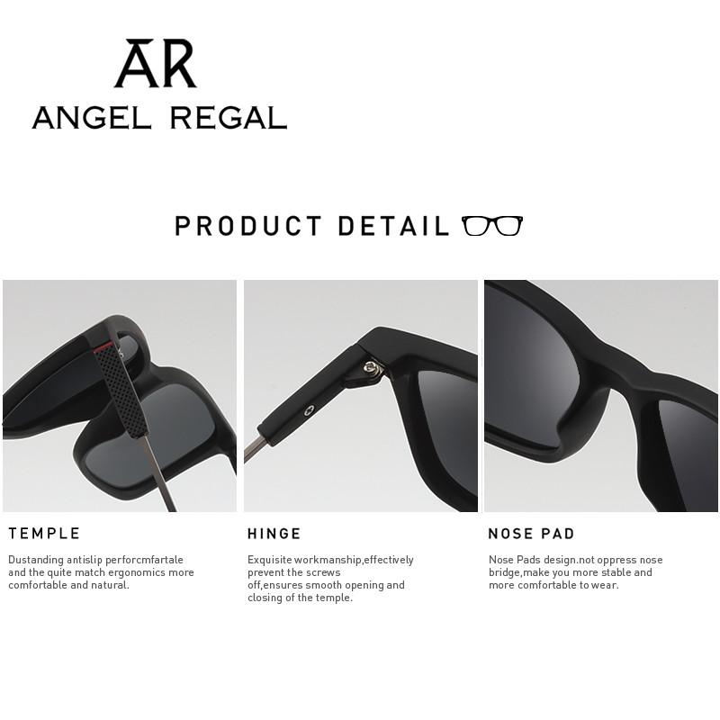 Ochelari de soare Bărbați Femei Ochelari polarizați Ochelari de șofat Ochelari de soare anti-orbire Material amestecat Ramă metalică Lentile Polaroid