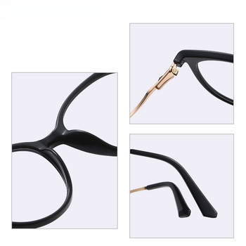 Рамки за оптични очила против синя светлина Дамски модни диоптрични очила TR90 Винтидж прозрачни червени очила