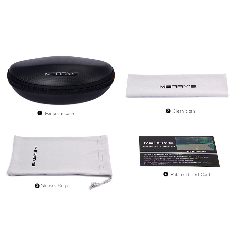 MERRYS DESIGN Ochelari de soare polarizați HD pentru bărbați Ochelari de soare clasici pentru bărbați UV400 S3005