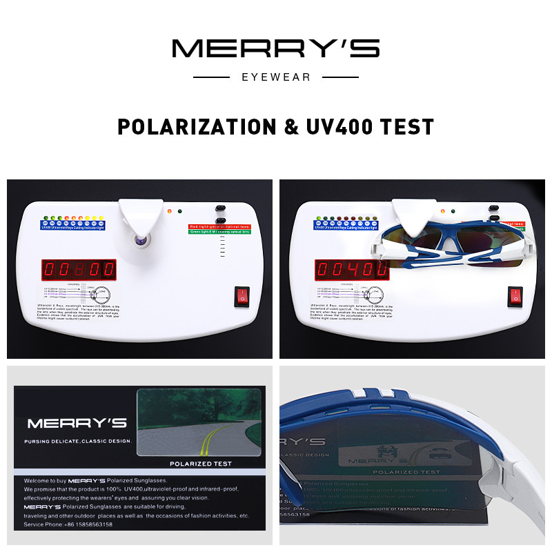 MERRYS DESIGN Meeste Polariseeritud Välispordi Päikeseprillid Meeste Prillid Prillid Sõitmiseks UV400 Kaitse S9021