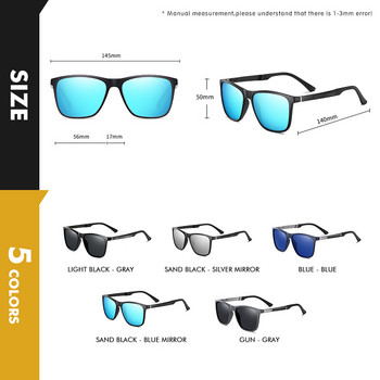 LIOUMO 2020 Fashion Τετράγωνα γυαλιά ηλίου Ανδρικά πολωτικά γυαλιά Γυναικεία οδήγηση σε εξωτερικούς χώρους οδήγηση με επίστρωση UV400 Φακοί καθρέφτη zonnebril heren