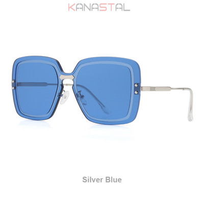 Ženske UV400 polarizirane sunčane naočale s gradijentom, modne sunčane naočale protiv odsjaja, metalni mačkasti okvir za naočale, naočale za kampiranje, zabave, putovanja