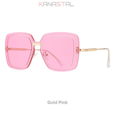 Ženske UV400 polarizirane sunčane naočale s gradijentom, modne sunčane naočale protiv odsjaja, metalni mačkasti okvir za naočale, naočale za kampiranje, zabave, putovanja