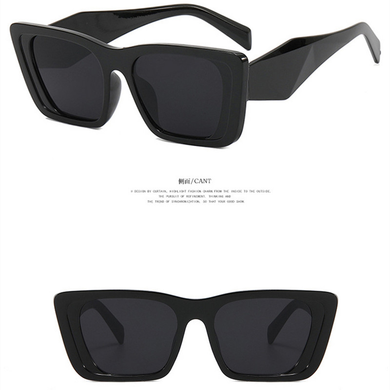 Ženske dizajnerske luksuzne robne marke Četvrtasti okviri Naočale Polarizirane sunčane naočale Ljetni trend 2023. Vintage sunčane naočale za žene UV400