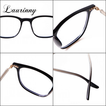 Класически анти-сини оптични очила Дамски регулируеми рамки за очила Обикновени очила Прозрачни лещи Компютърни очила Дамски