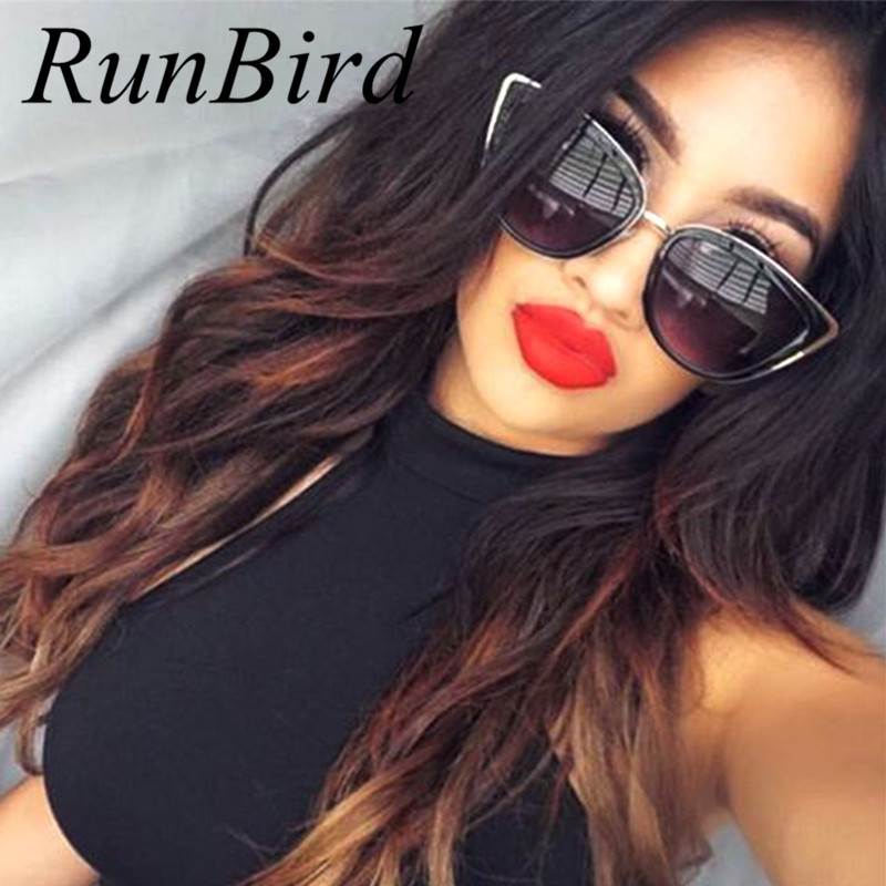 Metalni okvir Cat Eye Ženske sunčane naočale Ženske sunčane naočale Dizajner poznatih marki Aluminijske noge Naočale Oculos De Sol Feminino 711R