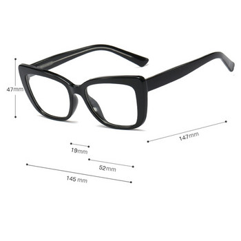 рамка за очила дамска мода нова луксозна марка TR90 рамка за очила за дамски ретро компютърни очила
