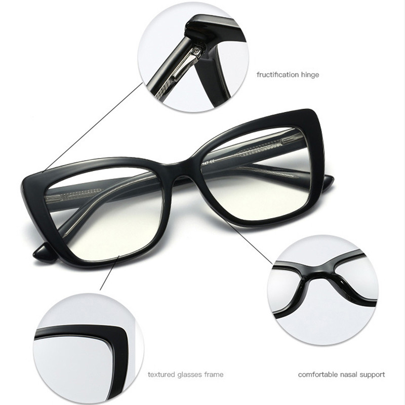 okvir za naočale ženska moda Nova luksuzna marka kvadratni TR90 okvir za naočale za ženske vintage naočale za računalo