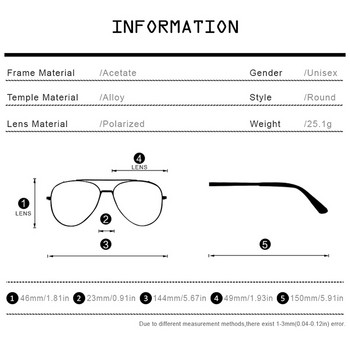 Γυναικεία γυαλιά ηλίου HEPIDEM Acetate Polarized 2020 Νέα επώνυμη σχεδιαστής υψηλής ποιότητας ρετρό vintage στρογγυλά γυαλιά ηλίου για άνδρες 9121