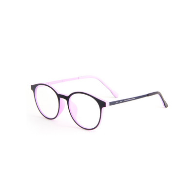 Ramă ochelari de lectură Ochelari Rame ochelari Rame rotunde antiderapante Ochelari anti-ușoare pentru miopie Suport integrat pentru nas