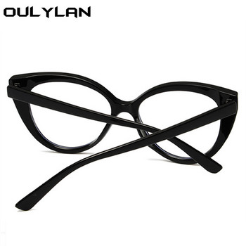 Γυναικεία γυαλιά Oulylan Anti Blue Light Blocking Σκελετός Fashion TR90 Διαφανή Γυναικεία Γυαλιά Γυναικεία Γυαλιά Υπολογιστή με συνταγή