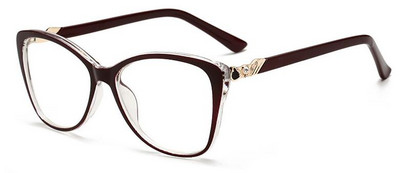 Zelene mačkaste naočale s funkcijom zaštite od plave svjetlosti Okviri za naočale Ženske naočale Vintage okvir za računalne kratkovidne štreberske naočale