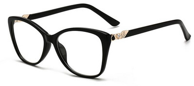 Zelene mačkaste naočale s funkcijom zaštite od plave svjetlosti Okviri za naočale Ženske naočale Vintage okvir za računalne kratkovidne štreberske naočale