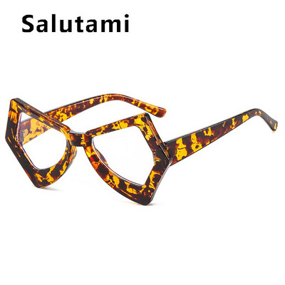 Jedinstvene nepravilne leptir mačkaste anti-plave svjetlosne naočale za žene Vintage modni patchwork okvir za računalne naočale Lady