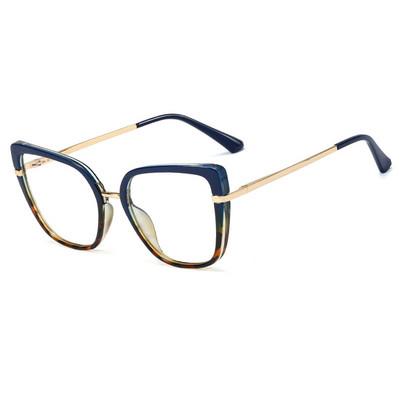 48262 Cat Eye TR90 Anti Blue Glasses Frames Дамски оптични модни очила за компютър