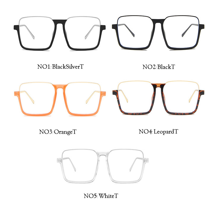 Yoovos retro okviri za naočale Ženske prevelike naočale za žene Anti Blue Light Naočale Optika Brand Designer Okviri za naočale Wome